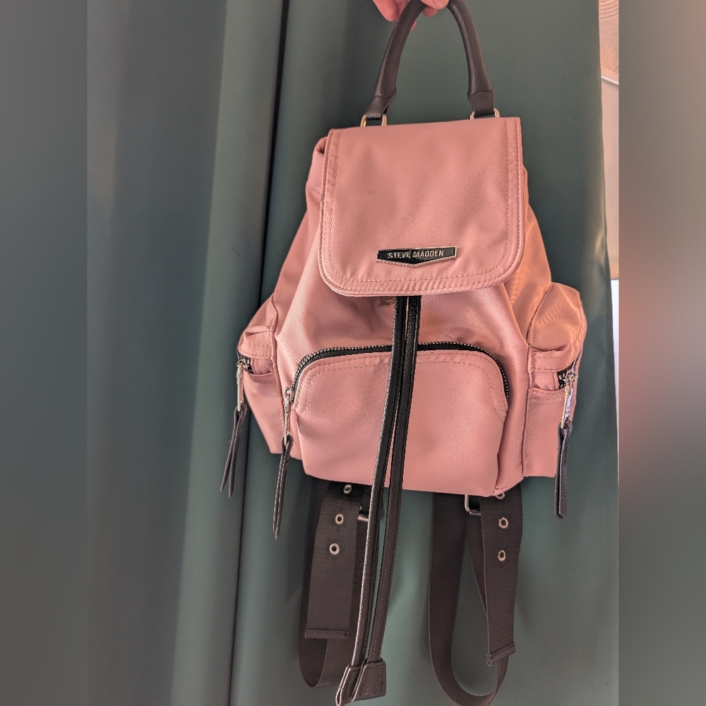 Steve Madden Pink Mini Backpack